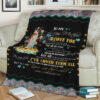 To My Mother I Love You For All The Times You Picked Me Up Quilt Blanket - Super King - Ettee