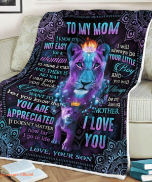 To My Mother Just Want To Let You Know That You Are Appreciated Quilt Blanket - Super King - Ettee