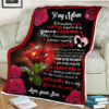 To My Mother Thank You For The Sacrifices You Make Everyday Quilt Blanket - Super King - Ettee