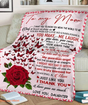 To My Mother When I Need Help You Are Always There Quilt Blanket - Super King - Ettee