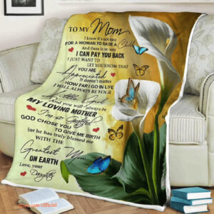 To My Mother You Are Chosen To Give Me Birth Quilt Blanket - Super King - Ettee