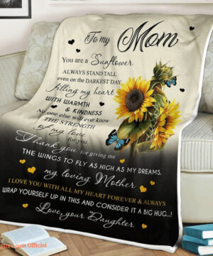 To My Mother You Filling My Heart With Warmth And Kindness Quilt Blanket - Super King - Ettee