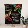 To My Wife Quilt Blanket - Lightweight and Smooth Comfort for Valentine's Day - Super King - Ettee