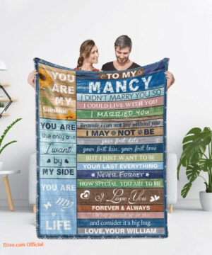 Valentine's Day To My Wife Quilt Blanket. Light And Durable. Soft To Touch - Super King - Ettee