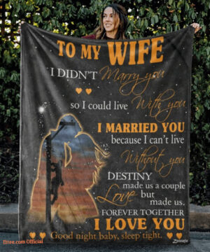 Valentine's Day To My Wife I Want Marry You Quilt Blanket. Foldable And Compact - Super King - Ettee