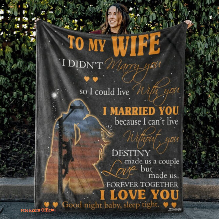Valentine's Day To My Wife I Want Marry You Quilt Blanket. Foldable And Compact - Super King - Ettee