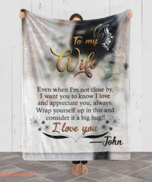 To My Wife I Want You To Know I Love And Appreciate Quilt Blanket Gift Valentine - Super King - Ettee