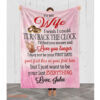 To My Wife I Wish I Could Turn Back The Clock Customized Quilt Blanket - Super King - Ettee