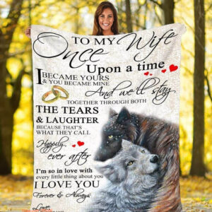 To My Wife Personalized Name Quilt Blanket - Lightweight, Soft, and Durable - Super King - Ettee