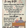 To My Wife I Wish I Could Explain To You Quilt Blanket Valentine's Day - Super King - Ettee