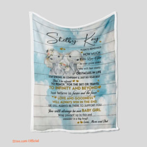 To Our Daughter Quilt Blanket Gift For Daughter. Foldable And Compact - Super King - Ettee