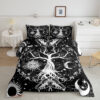 Tree of Life Bedding Set. Smooth And Durable. Close Stitching - King - Ettee