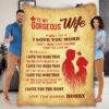 Valentine's Day Gift For Wife Customized Quilt Blanket For Couples - Super King - Ettee