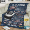 Valentine's Day Gift For Wife Gift For Hisher Customized Quilt Blanket For Him - Super King - Ettee
