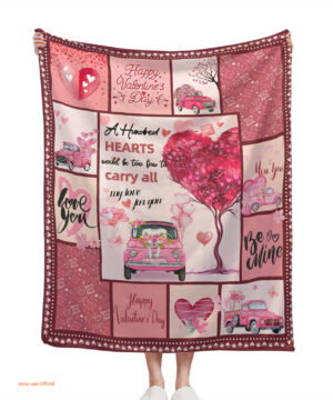 Valentine's Day Quilt Blanket Love Couples. Foldable And Compact - Super King - Ettee