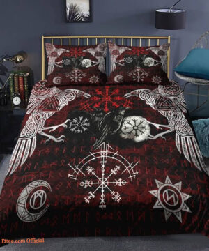 Viking Comforter set Soft Microfiber Inner Down Comforter Bedding set Quilt For Bedroom - King - Ettee