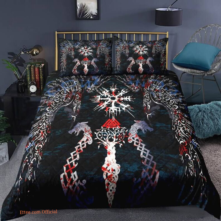 Viking Comforter Set, Luxurious Microfiber Down Bedding, Bedroom, Comforter Set, Microfiber Down Bedding - Ettee - ⏰BUY 2 🎁 GET 10% OFF