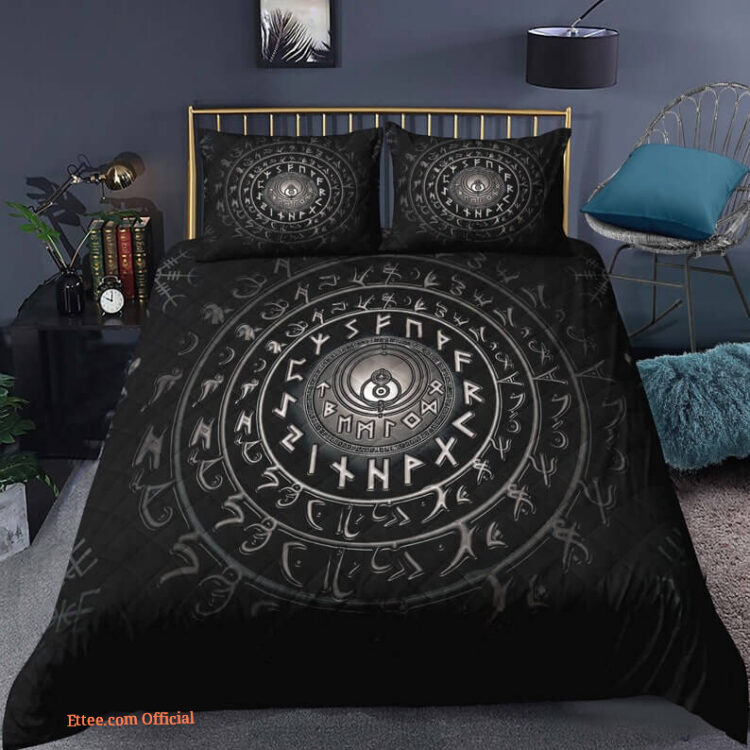 Viking Comforter set Soft Microfiber Inner Viking Prayer Comforter Bedding set Quilt For Bedroom - King - Ettee