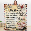Wamnort Mom Blanket. Luxurious Super Soft Quilt Blanket. Best Mom Ever Gifts - Super King - Ettee