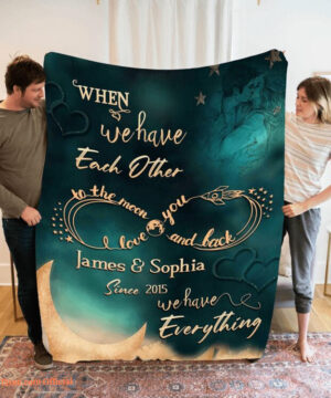 When You Have Each Other You Have Everything Quilt Blanket. Foldable And Compact - Super King - Ettee