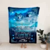 Wolf Blanket.Winter Blanket.Heart Blanket.Family Blanket.Gift Blanket - Super King - Ettee