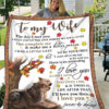 Wolf To My Wife The Day I Met You Throw Quilt Blanket. Foldable And Compact - Ettee - compact