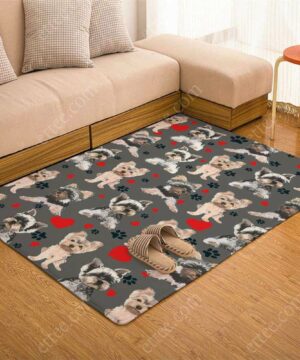 Yorkshire Terrier Dog Rug, Unique Mat Carpet Decor Gift - Ettee - carpet