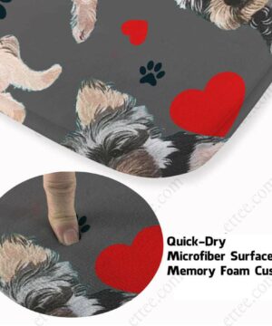 lover Yorkshire Terrier Dog Rug, Unique Mat Carpet Decor Gift - Ettee - carpet