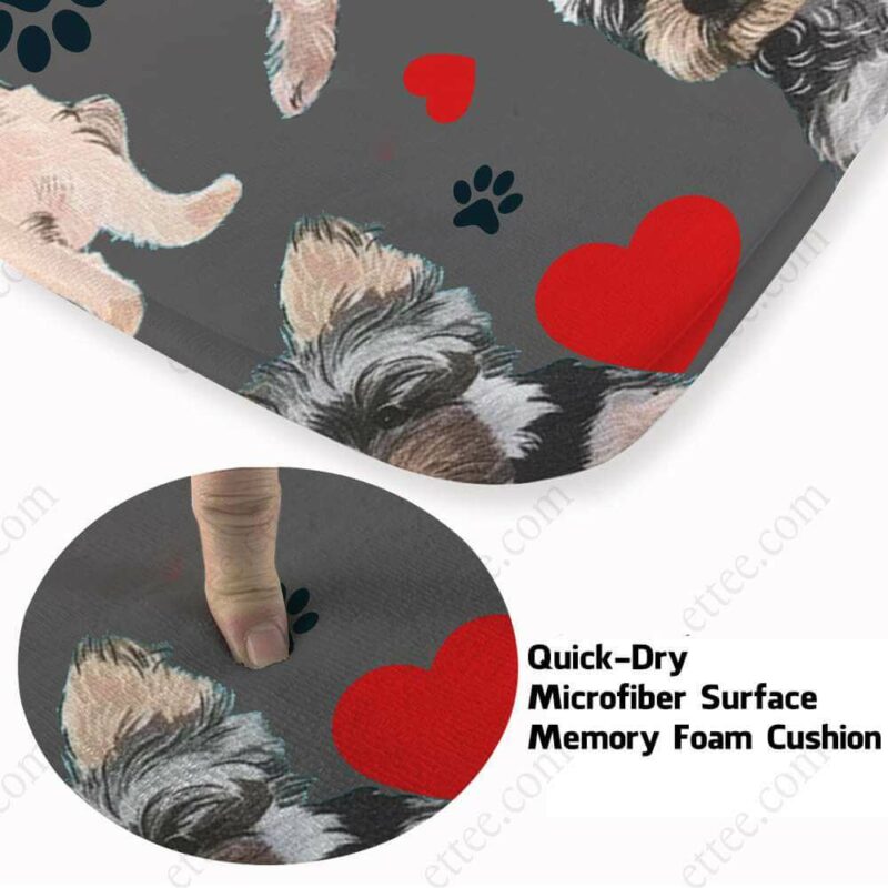 lover Yorkshire Terrier Dog Rug, Unique Mat Carpet Decor Gift - Ettee - carpet