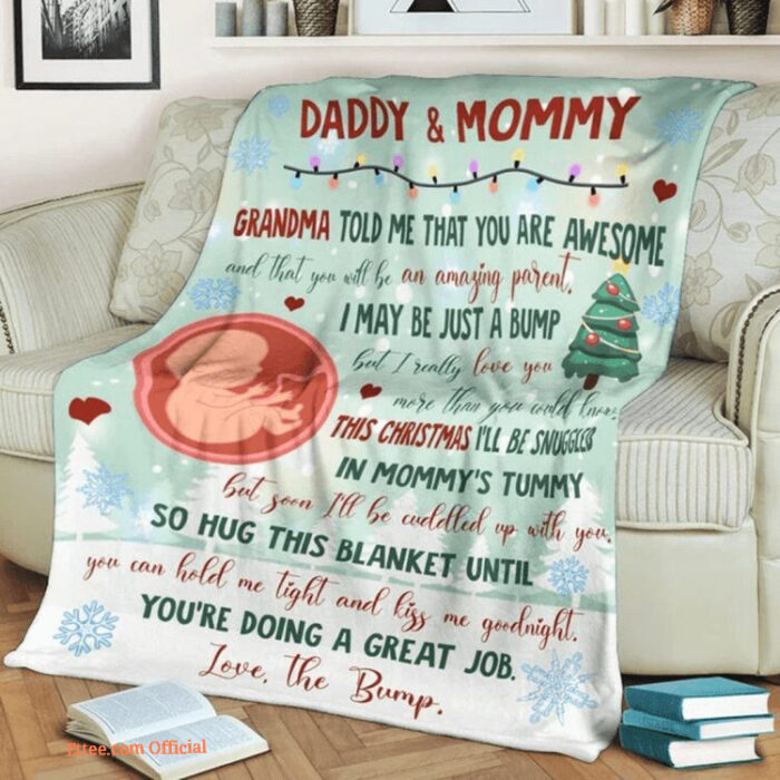 You Are Awesome And That You Will Be An Amazing Parent Blanket - Super King - Ettee