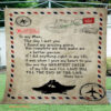 air mail to my man i love you fleece blanket - Super King - Ettee