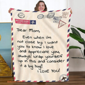 blanketify to my mom ever when im not close byi want you to know i love you - Super King - Ettee