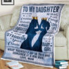 family blanket to my daughter remember whose daughter you are straighten - Super King - Ettee