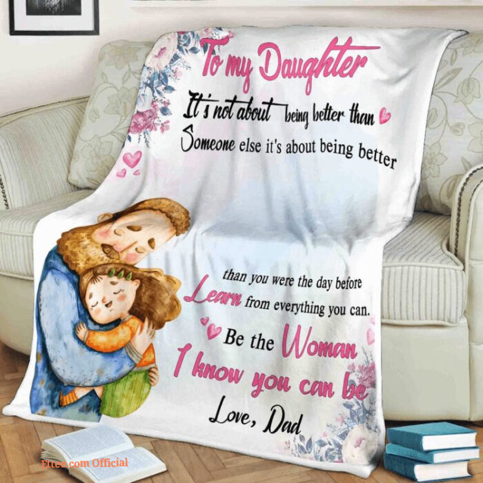 family blanket to my duaghter lightweight and smooth comfort - Super King - Ettee
