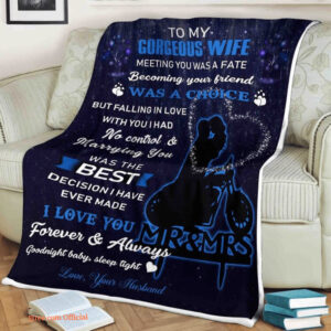 Family Blanket, A Fateful Meeting with My Gorgeous Wife - Super King - Ettee