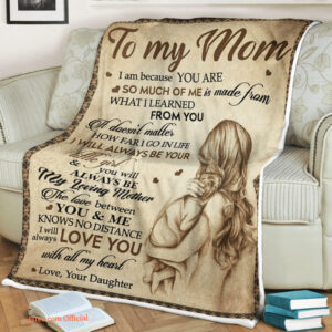family blanket to my mom - gift lightweight and smooth comfort - Super King - Ettee