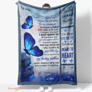 gift for mother blanket forever linked together fleece blanket - Super King - Ettee