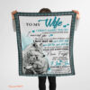 blanket wolf to my wife i didnt marry you so i could live with you - Super King - Ettee
