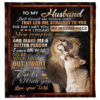 i want all of my lasts to be with you gift for husband lion quilt blanket - Super King - Ettee
