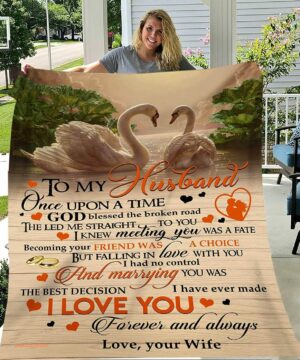 My Husband I Love You. Love Your Wife Quilt Blanket Gift For Valentine's Day - Super King - Ettee