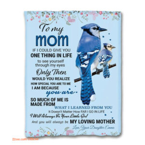 To My Mom Quilt Blanket From Children. Light And Durable. Soft To Touch - Super King - Ettee