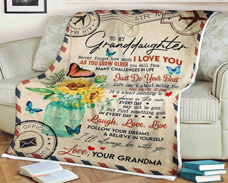 Sunflower Quilt Blanket for Granddaughter - Lightweight, Soft, and Durable - Super King - Ettee