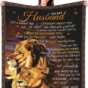 To My Husband Gifts From Wife For Valentine's Day. Foldable And Compact - Super King - Ettee