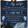 Valentine To My Wife Blanket From Husband. Lightweight And Smooth Comfort - Super King - Ettee