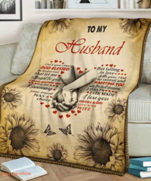 to my husband quilt blanket gift for husband wedding from wife - Super King - Ettee