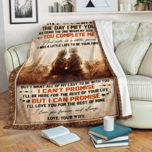 to my husband blanket i have dound the one whom my soul loves you - Super King - Ettee