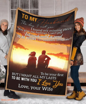 to my husband blankets i want all my lastto be with you i love you - Super King - Ettee