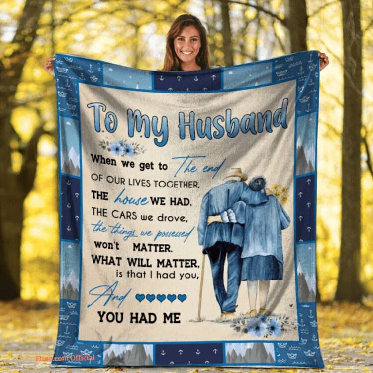 to my husband the house we had the cars we drove fleece blanket - Super King - Ettee