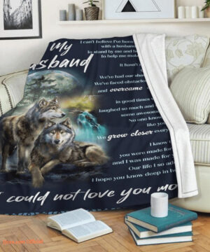 to my husband we grow closer everyday fleece blanket - Super King - Ettee