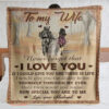 blanket to my wife never forget that i love youbest gift for valentines days - Super King - Ettee